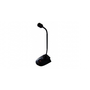 Vand microfon de masa HT-RM01Ptl, de la HTDZ, git flexibil 40cm, dinamic , cardioid, 50Hz-15KHz, simetric, tasta activare cu retinere Push -to-Lock (p