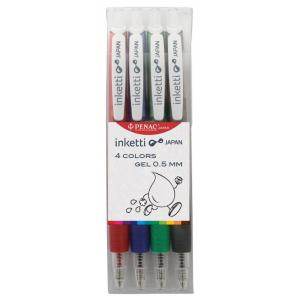 Set pixuri cu gel Penac Inketti, 4 culori