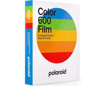 Polaroid Film instant color 600, 8 expuneri, rama rotunda