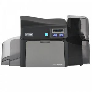 Fargo Imprimanta de carduri HID DTC4250e, dual side, Ethernet, LCD, suport suplimentar - 052300