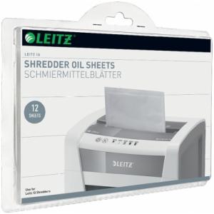 LEITZ Coli impregnate cu ulei pentru distrugatoare documente, 12 buc/set E80070000