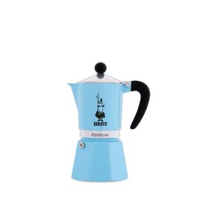 Bialetti Moka Pot Rainbow - Light Blue 6tz