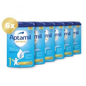Nutricia Pachet 6 x Lapte praf Aptamil Junior 1+, 800g, 12 luni+