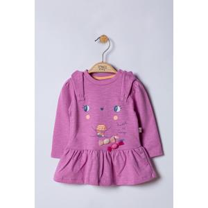 BabyJem Rochita sweets pentru fetite, tongs baby (culoare: mov, marime: 12-18 luni)