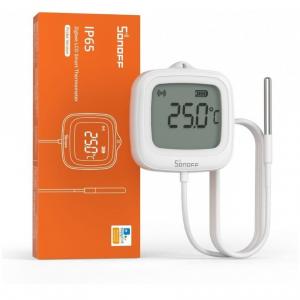 SONOFF Senzor de temperatura ZigBee LCD SNZB-02LD (cu sonda) / 6920075743104