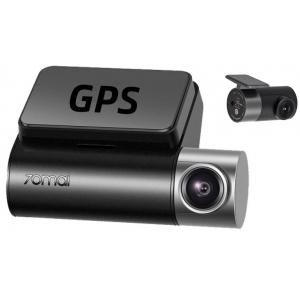 Xiaomi Pachet camera auto DVR 70MAI A500S Dash Cam Pro Plus cu camera spate RC06, 2.7K 1944p, IPS 2.0 , 140 FOV, ADAS, GPS, Night Vision