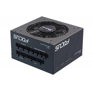 Seasonic Surse PC 850W, Focus GX Series ; 80 PLUS Gold ; Dual Rail ; ATX V ; Eficienta >90% ; Ventilator 120mm FDB Bearing ; PFC activ ; Conectori: 1x 20+4 pin ATX, 1x 4+4 pin ATX/EPS, 2x 6+2 pin PCI-E, 10x SATA, 3x Molex, 1x Floppy ; Protectii: OPP, OVP, UVP, SCP ; Dimensiuni: 150 x 140 x 86 mm