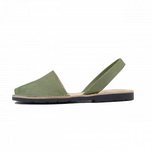 AVARCA MIBO Sandale AVARCA din piele intoarsa - Khaki