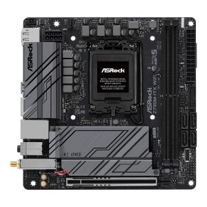 ASROCK Placa de baza Mini-ITX Z790M-ITX WiFi, DDR5 64GB, Wi-Fi 6E, 2.5G LAN, 170x170mm