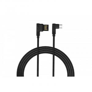 Golf Cablu Pudding Micro USB 48M 1m 2.4A negru