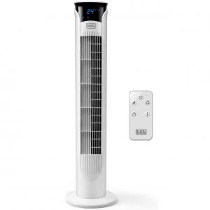 Black + Decker Appliances Ventilator turn alb Black+Decker 81 cm 45 W