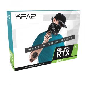 KFA2 Placa video 36ISL6MD1VQK graphics card NVIDIA GeForce RTX 3060 Ti (1-Click OC) LHR 8 GB GDDR6