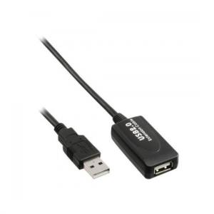 inline Accesoriu pentru imprimanta Extensie cablu USB 5M USB 2.0 M / F 34605I