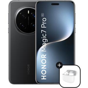 Honor Magic7 Pro, 512GB, 12GB RAM, Dual SIM, 5G, 4-Camere, Black + casti Choice Earbuds X7e Active