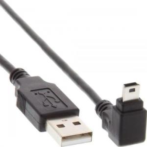 inline Accesoriu pentru imprimanta miniUSB (unghiular) 1.5m negru (34215)