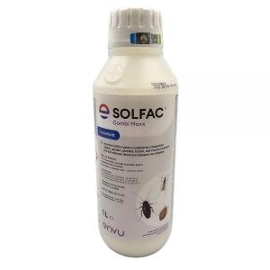 ENVU Solfac Combi Maxx 1L solutie insecticid anti plosnite de pat muste tantari gandaci furnici