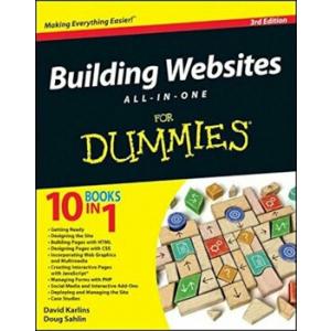 David Karlins Building Websites All-In-One for Dummies, Paperback