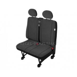 Kegel Polonia Huse scaun bancheta auto cu 2 locuri Scotland M size pentru Citroen Jumpy Fiat Scudo Mercedes Vito Peugeot Expert Vw T4 T5 Kft Auto