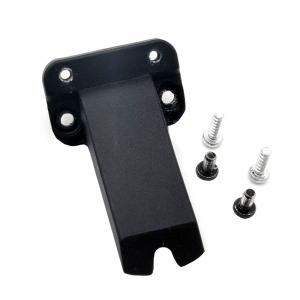 krasscom Protectie metalica, intaritura pentru cablu lumina stop cu prindere de aripa din spate pentru trotineta electrica Xiaomi Essential / Mi 1S/ M365 Pro2 / Mi 3, negru