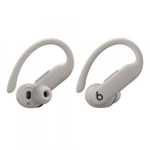 Beats Casti alergare True Wireless Power Pro 2, Bluetooth, Autonomie 10 ore/45 ore, Adaptive EQ, Monitorizare ritm cardiac, ANC, Microfon, IPX4 (Gri)