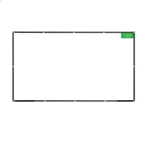 BlitzWolf Ecran proiectie portabil BW-VS2,120 inch, 1080P Full HD, Format 16:9, Alb