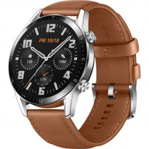 Huawei Ceas Smartwatch Watch GT 2 Classic, GPS, HR, 46mm, Pebble Brown