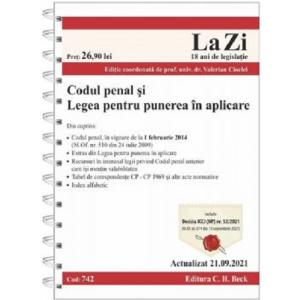 C.H. Beck Codul penal si Legea pentru punerea in aplicare |
