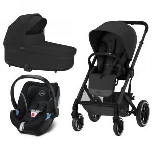 Cybex Carucior, Balios S Lux 3 in 1 BLK, Moon Black