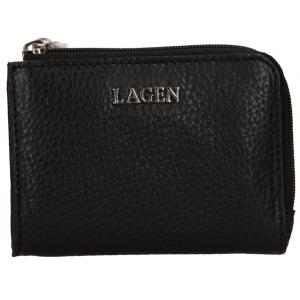 Lagen Mini portofel din piele pentru femei TG-605 Black