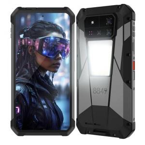 Unihertz Telefon Mobil 8849 Tank 4 Pro, Procesor MTK Dimensity 8300 Octa-Core, Ecran AMOLED touchscreen 6.73inch, 16GB RAM, 512GB Flash, Camera Tripla 50+64+50MP, Wi-Fi, 5G, Dual Sim, Android (Negru/Gri)