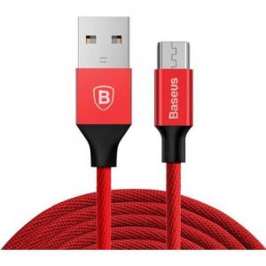 baseus Cablu de date/ Incarcare, Yiven, Micro USB, 150 cm, 2A, Rosu