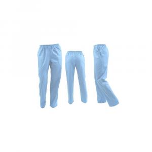 Doctor in uniforma Pantaloni medicali bleo cu elastic si doua buzunare laterale