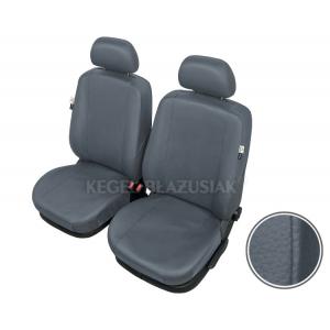 Kegel Polonia Huse scaune auto Practical XL-Size Super AirBag - Fata set huse auto imitatie piele culoare Gri marca Kegel