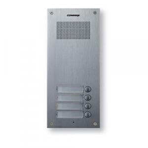 Commax Interfon de exterior Master DR-4UM, 4 familii, 12 V, ingropat