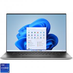 DELL 17'' XPS 17 9710, UHD+ InfinityEdge Touch, Procesor Intel® Core™ i9-11900H (24M Cache, up to 4.80 GHz), 32GB DDR4, 1TB SSD, GeForce RTX 3060 6GB, Win 11 Pro, Platinum Silver, 3Yr BOS