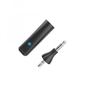 Edman Adaptor Premium Mini BK10 cu AUX, Bluetooth 5.0, Negru