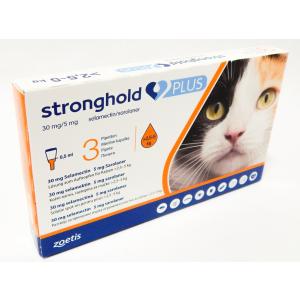 Stronghold Plus Pisica 30 mg 2.6- 5 kg 1 pipeta