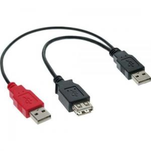 inline Accesoriu pentru imprimanta Splitter 2x USB-A 0,2m M / F (34510Z)