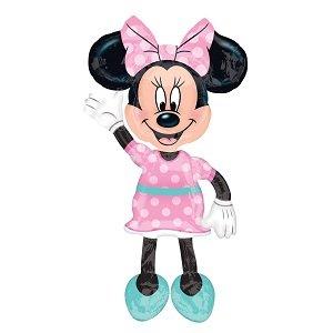 BALLOONS4PARTY Balon folie AirWalker Minnie Mouse 96 x 137cm