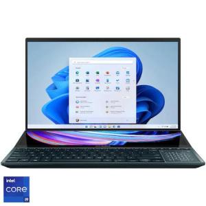 Asus Laptop Zenbook Pro Duo 15 OLED UX582HS cu procesor Intel Core i9-11900H, 15.6 , 4K, 32GB, 1TB SSD, NVIDIA GeForce RTX 3080 8GB, Windows 11 Pro