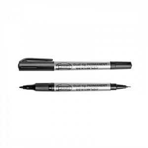 FOROFIS Marker permanent cd/dvd 2 capete negru 91270