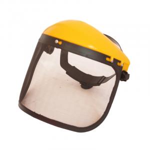 General Casca protectie cu viziera MTC Craft, viziera plasa, Portocaliu