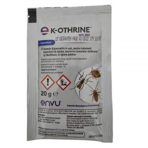 ENVU K-Othrine WG 250 20g solutie insecticid anti plosnite de pat gandaci muste tantari furnici purici viespi
