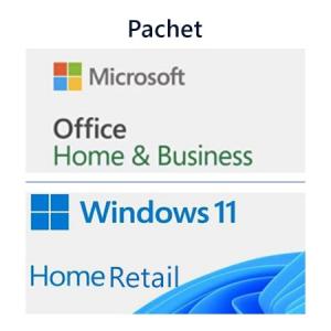 Microsoft Licență Windows 11 Home Retail USB + Office Home and Business 2024 BOX