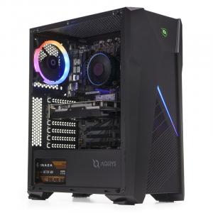 PC Garage Gaming Stormtrooper Black, Intel i5-12400F 2.5GHz, 16GB DDR4, 1 TB SSD, GTX 1650 4GB GDDR6, Iluminare RGB