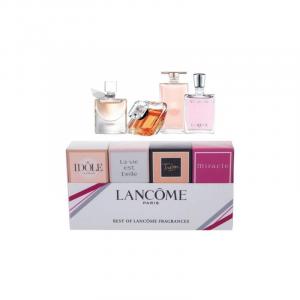 Lancome Best Of Fragrances Mini Set pentru femei Idole EDP 5 ml + La Vie Est Belle EDP 4 ml + Tresor EDP 7,5 ml + Miracle EDP 5 ml