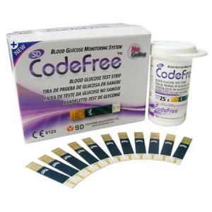 CodeFree Teste de glicemie, 50 buc