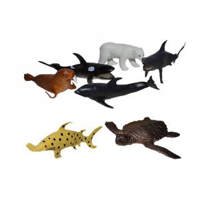 Set figurine animale marine din plastic 7 piese