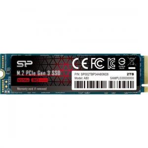 siliconpow Solid State Drive (SSD) Silicon Power P34A80 M.2-2280 PCIe NVMe 2TB