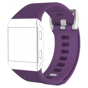 Edman Bratara siliconica pentru Fitbit Ionic, marimea L, Mov